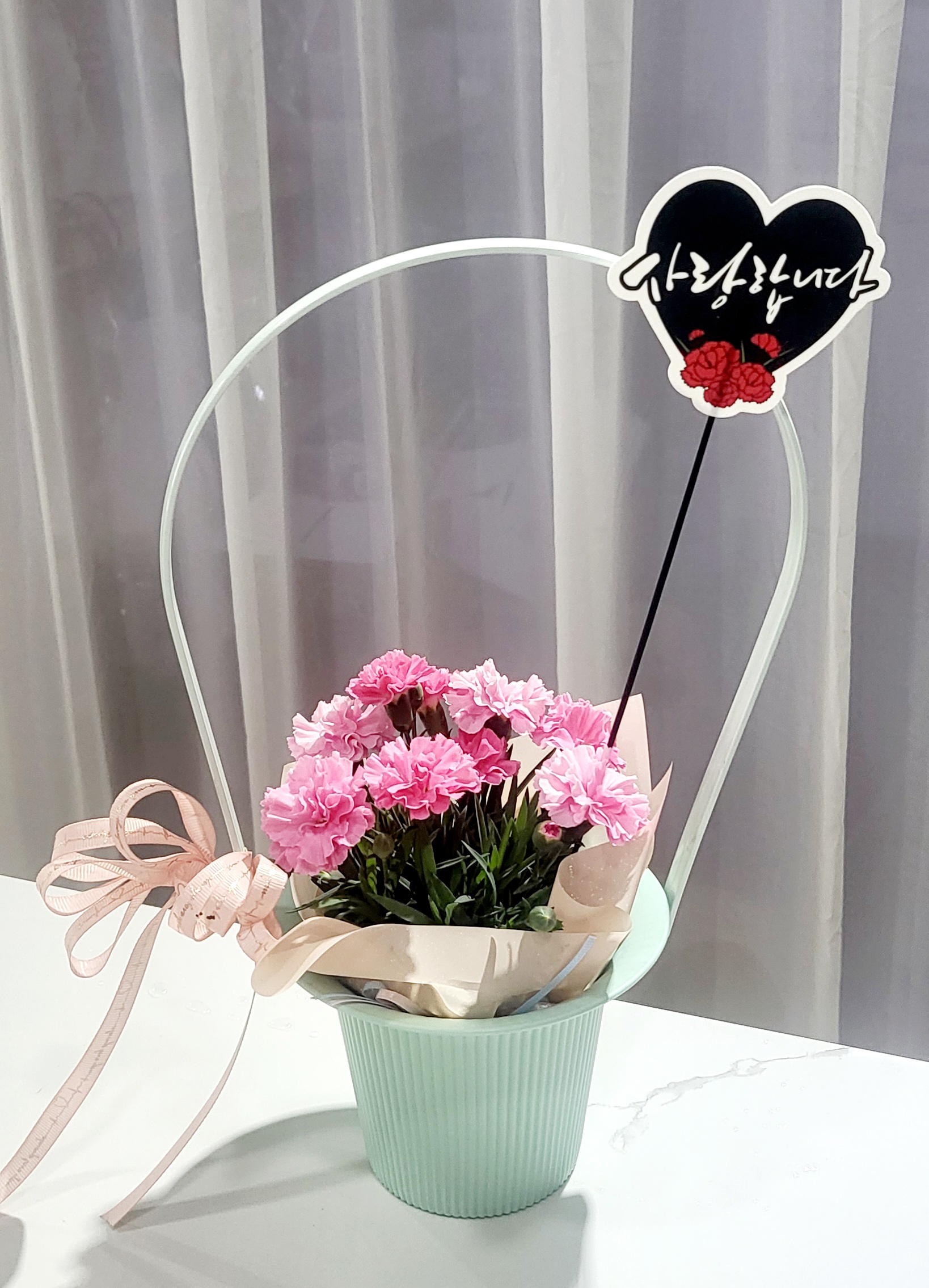 카네이션바구니 어버이날 선물용